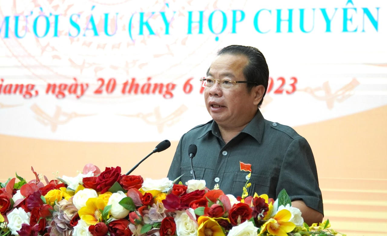 HĐND Kiên Giang thông qua 11 dự thảo Nghị quyết của tỉnh