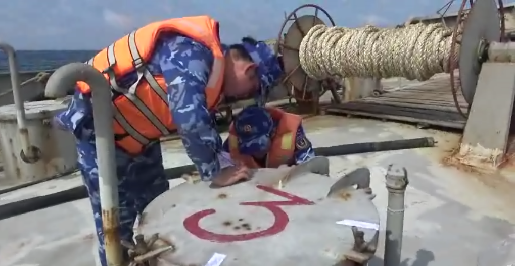 Bộ Tư lệnh Vùng Cảnh sát biển 4 bắt giữ 250.000 lít dầu DO trái phép