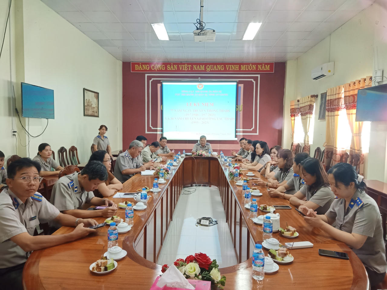 Cục THADS tỉnh An Giang kỷ niệm 77 năm Ngày truyền thống Thi hành án dân sự