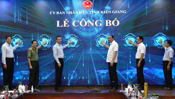 Vận hành chính thức Nền tảng Văn phòng điện tử tỉnh Kiên Giang
