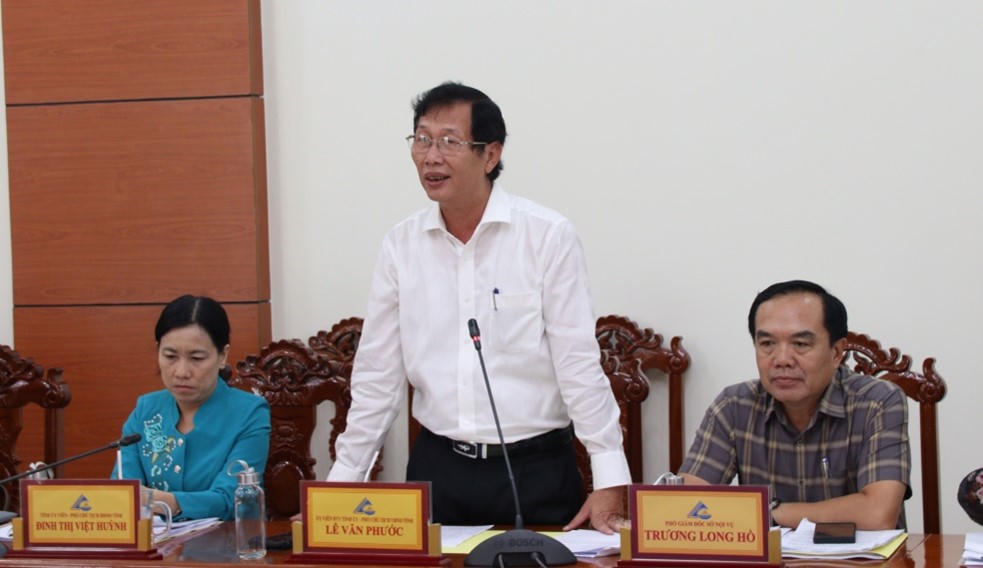 Bộ Nội vụ kiểm tra tại An Giang