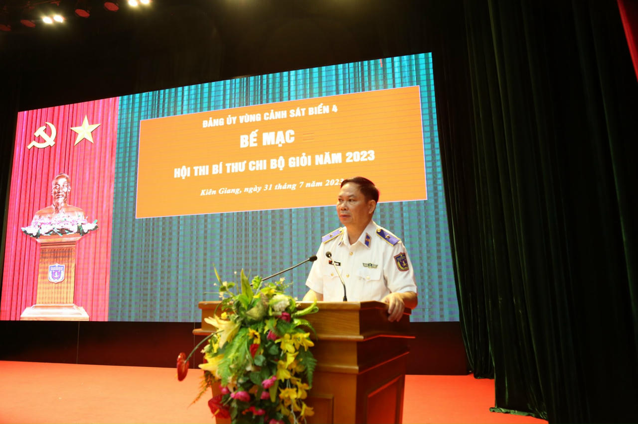 Đảng bộ Vùng Cảnh sát biển 4 tập trung nâng cao chất lượng xây dựng Đảng