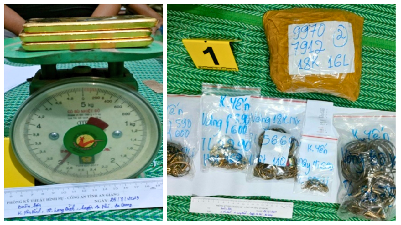 Khởi tố 5 đối tượng liên quan vụ vận chuyển trái phép vàng qua biên giới