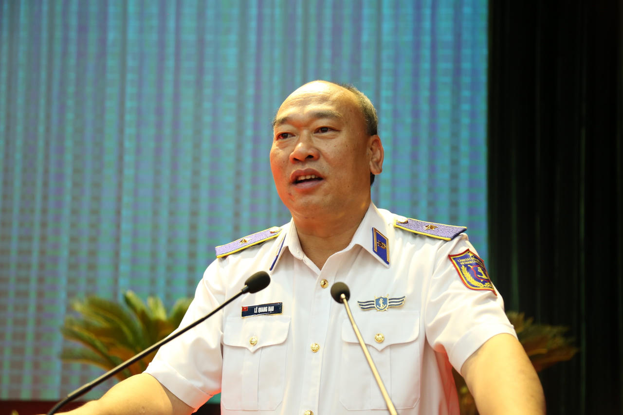 Tư lệnh Cảnh sát biển Việt Nam thăm, làm việc với Bộ Tư lệnh Vùng Cảnh sát biển 4