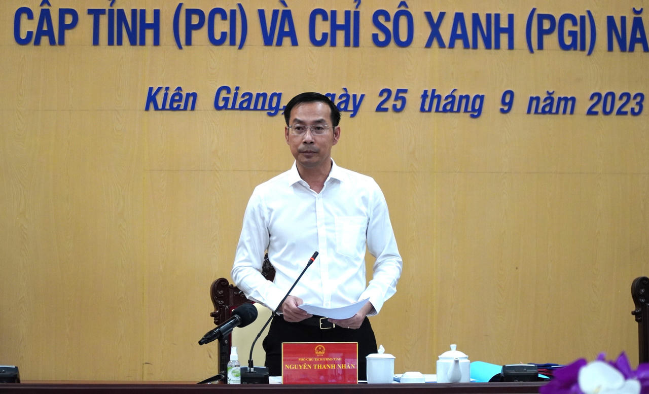 Kiên Giang phấn đấu trở lại nhóm có thứ hạng khá của cả nước về Chỉ số PCI