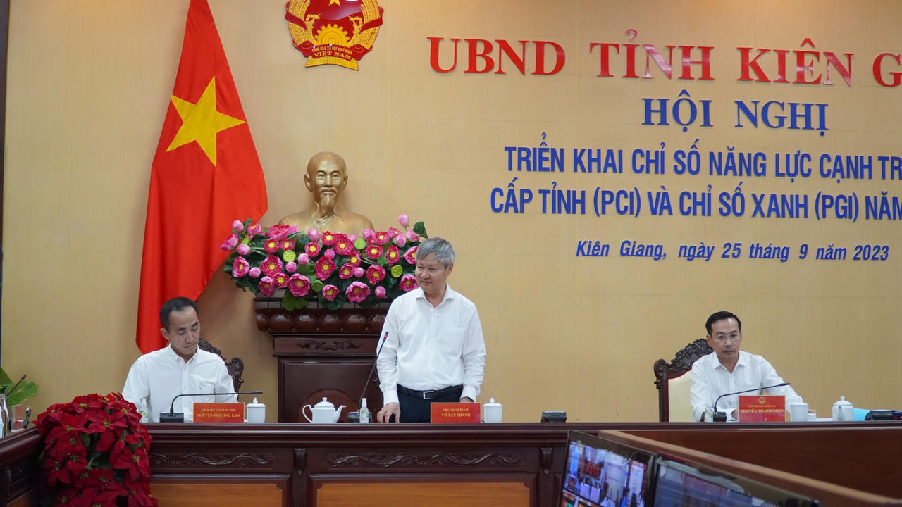 Kiên Giang phấn đấu trở lại nhóm có thứ hạng khá của cả nước về Chỉ số PCI