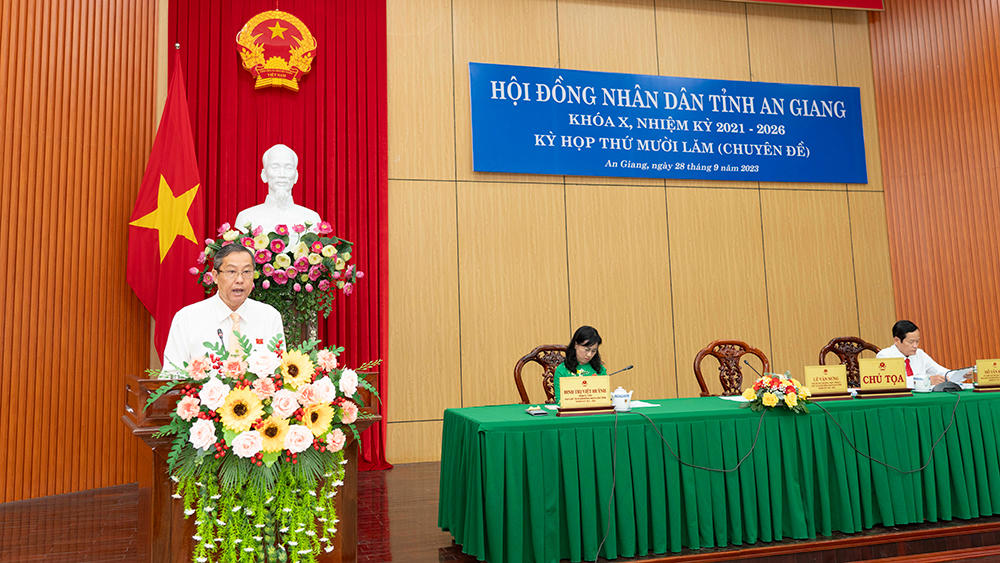 Thường trực HĐND tỉnh An Giang thống nhất nhiều nghị quyết quan trọng
