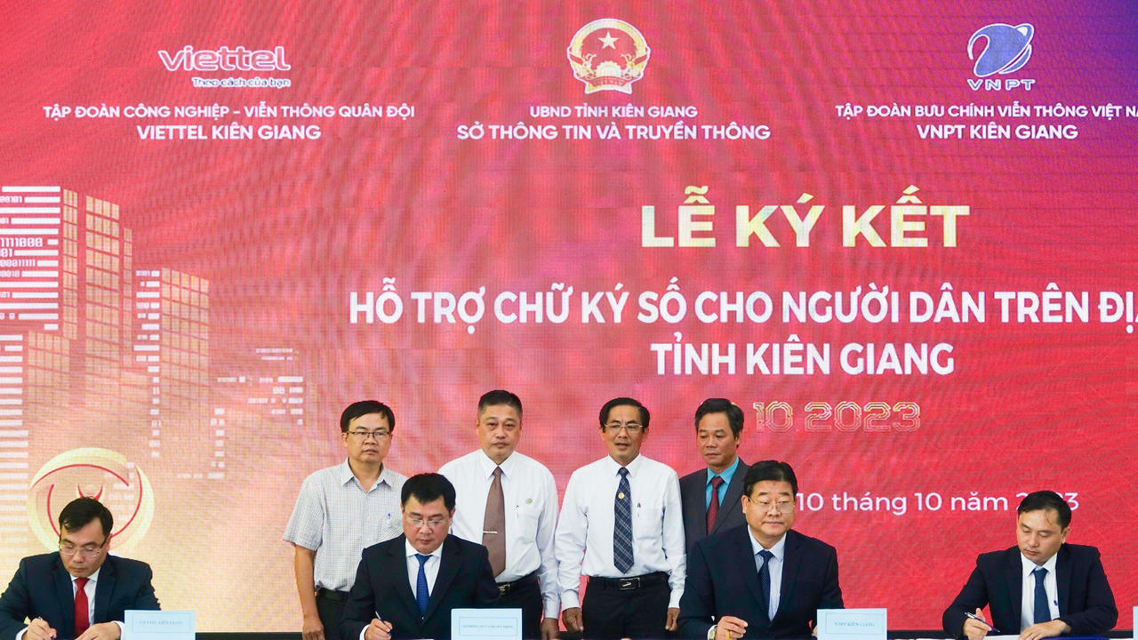 Nhiều kết quả nổi bật trong chuyển đổi số ở Kiên Giang 