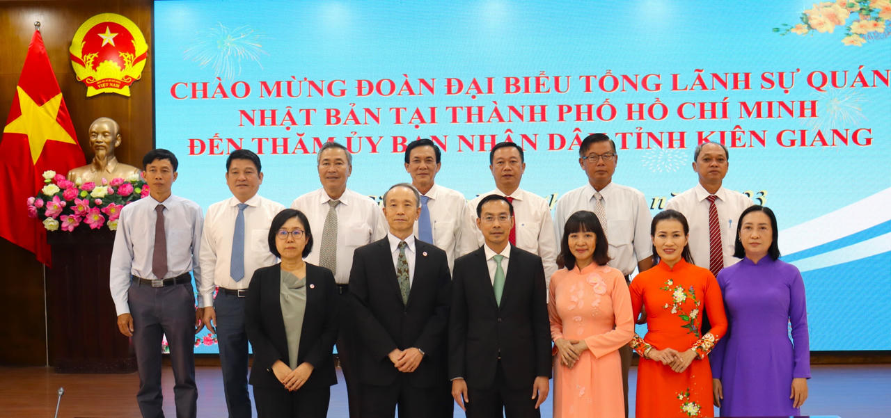 Kiên Giang tiếp Tổng Lãnh sự Nhật Bản nhân kỷ niệm 50 năm thiết lập ngoại giao 