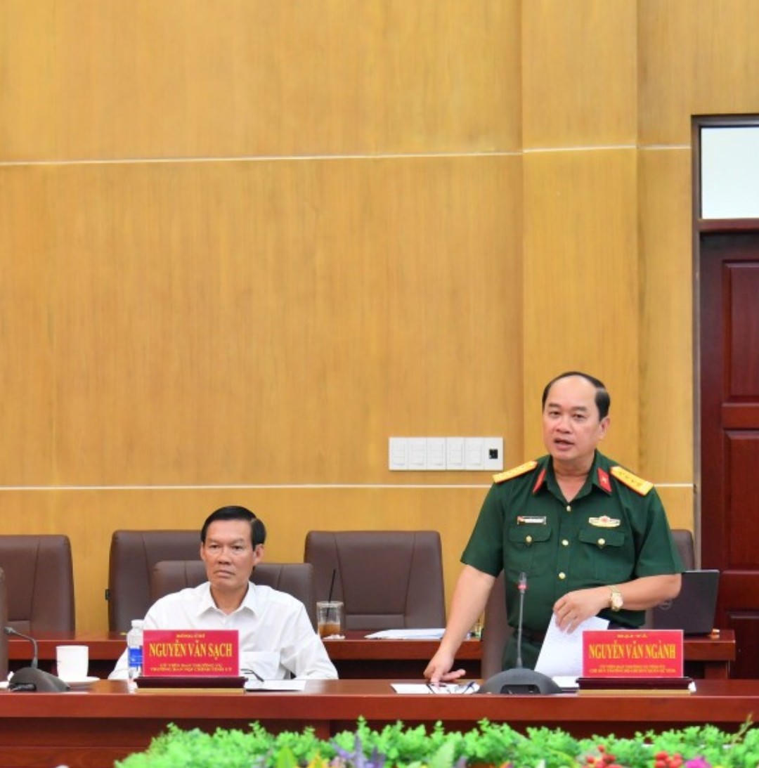 Đoàn khảo sát của Ban chỉ đạo tổng kết Trung ương làm việc tại Kiên Giang