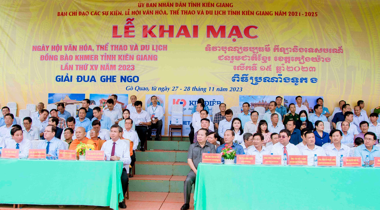 Kiên Giang: Khai mạc Ngày hội Văn hóa, Thể thao và Du lịch đồng bào Khmer lần thứ 15
