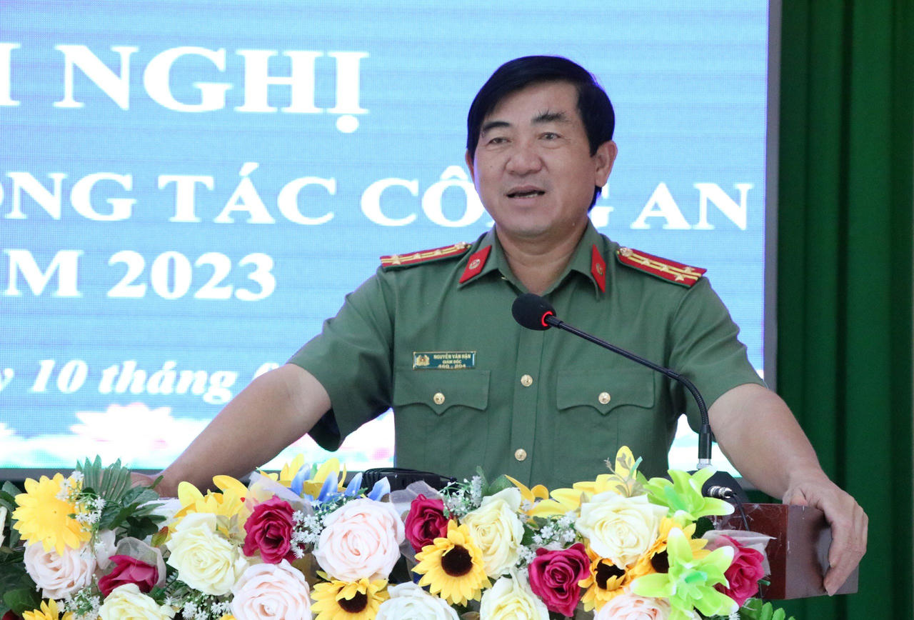 Công an thành phố Hà Tiên tổng kết công tác năm 2023