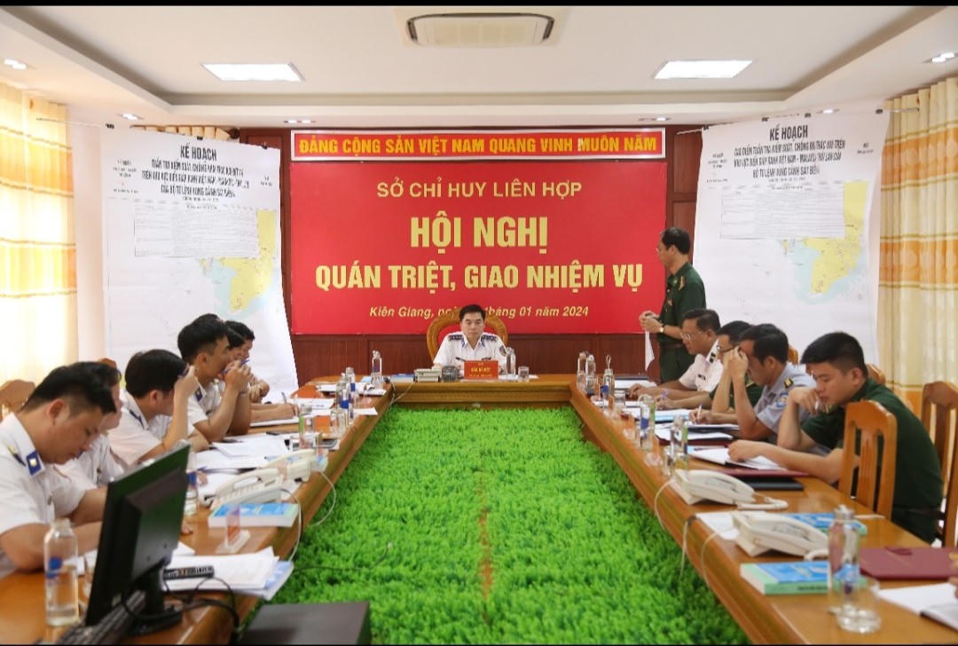 Sở Chỉ huy liên hợp chống khai thác IUU: Tổ chức quán triệt và giao nhiệm vụ cho thành viên