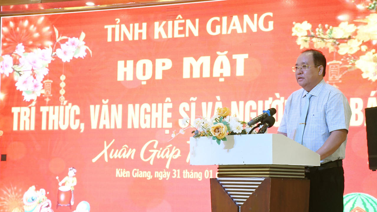 Khen thưởng trí thức, văn nghệ sỹ, nhà báo có nhiều đóng góp cho Kiên Giang