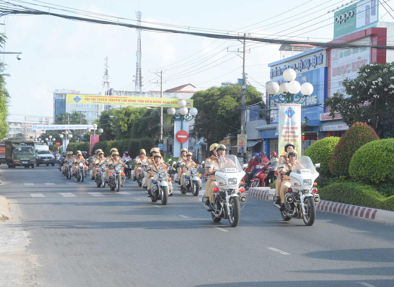 Ban ATGT tỉnh Kiên Giang nỗ lực kéo giảm tai nạn giao thông, đảm bảo trật tự xã hội