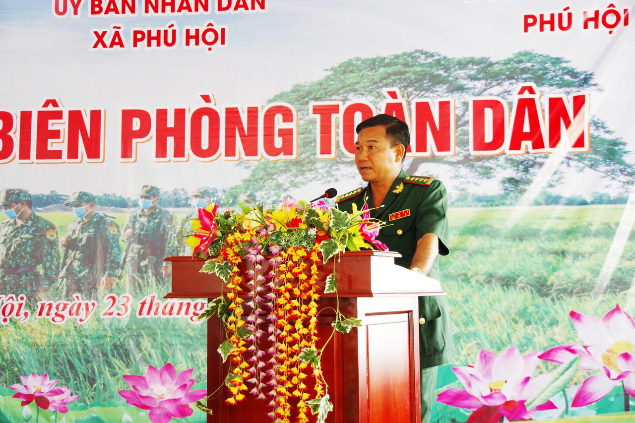 Rộn ràng ngày Hội Biên phòng toàn dân ở biên giới An Giang