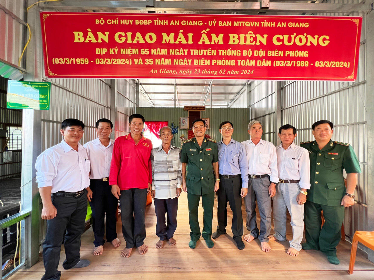 Rộn ràng ngày Hội Biên phòng toàn dân ở biên giới An Giang