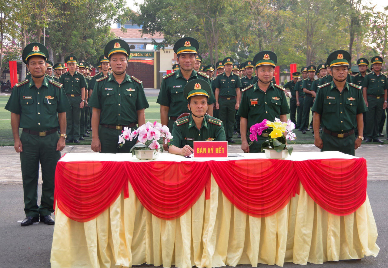 Bộ đội Biên phòng An Giang ra quân huấn luyện năm 2024