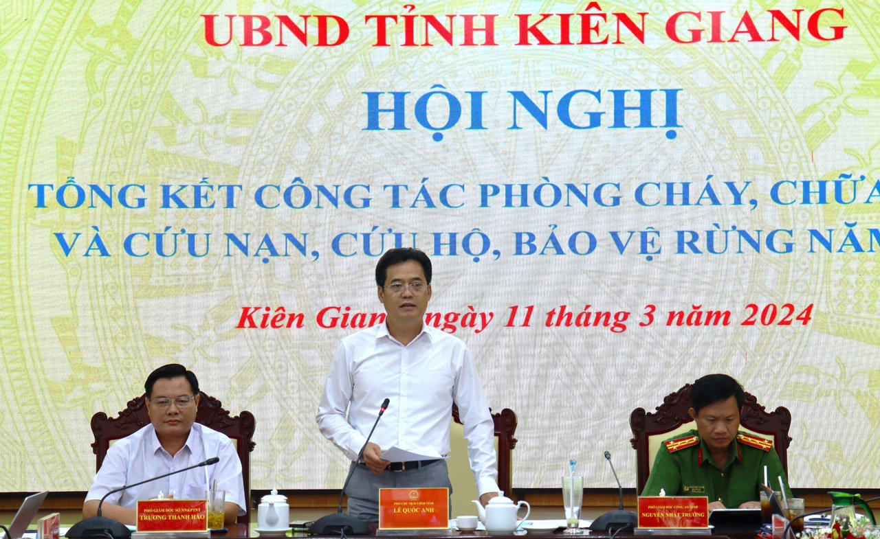 Kết quả đáng ghi nhận trong công tác phòng cháy, chữa cháy và bảo vệ rừng tại Kiên Giang