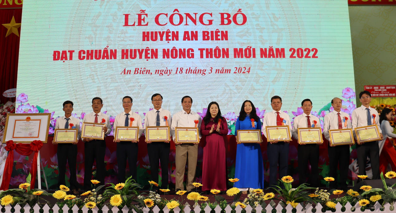 Nông thôn mới huyện An Biên (Kiên Giang) khởi sắc, đời sống người dân nâng cao