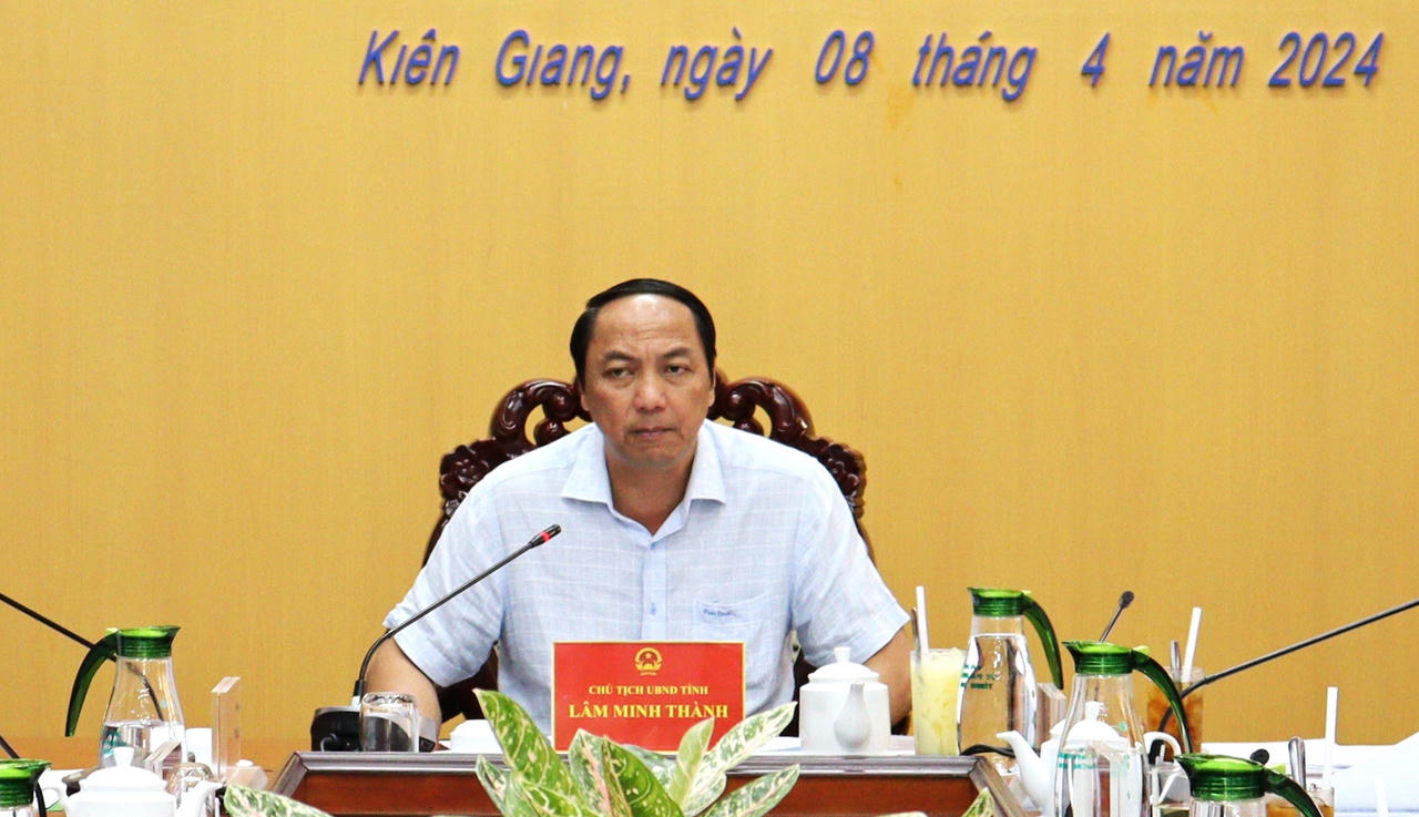 Chủ động công bố tình huống khẩn cấp do sạt lở, sụt lún tại Kiên Giang