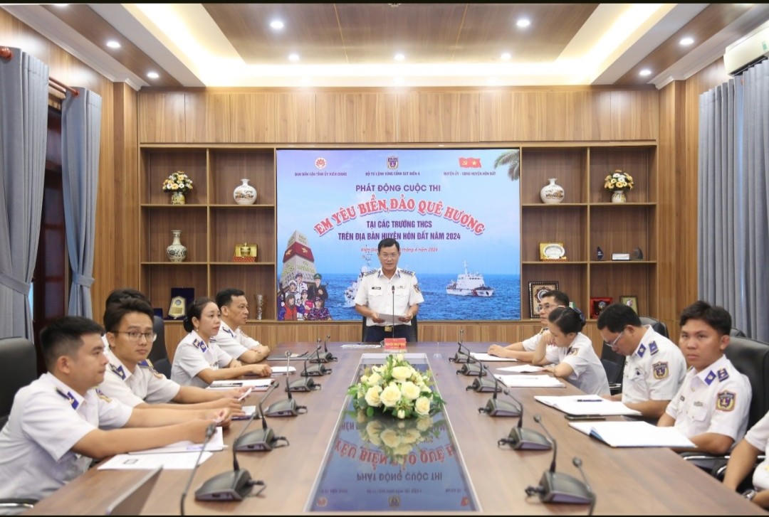 Kiên Giang phát động Cuộc thi trực tuyến 'Em yêu biển, đảo quê hương'