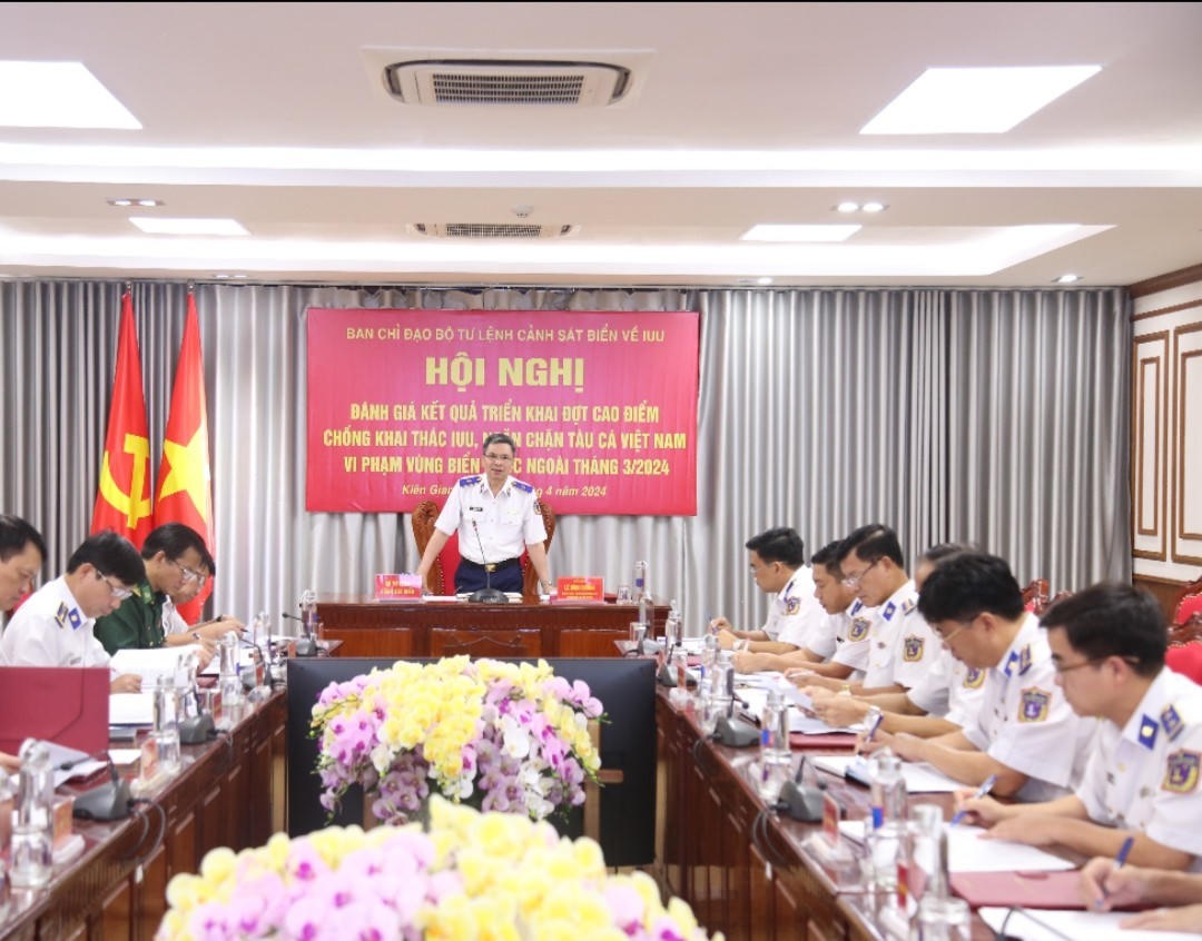 Bộ Tư lệnh Cảnh sát biển đánh giá kết quả đợt cao điểm chống khai thác IUU