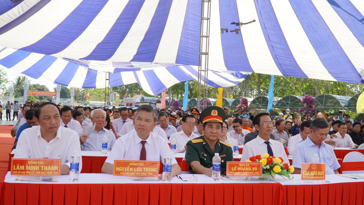 Giỗ tổ Hùng Vương ở đền thờ đầu tiên tại Đồng bằng sông Cửu Long