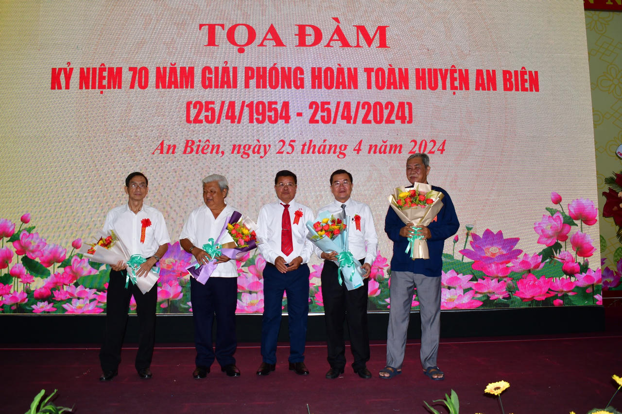 Kiên Giang: Tổ chức Lễ kỷ niệm 70 năm giải phóng hoàn toàn huyện An Biên