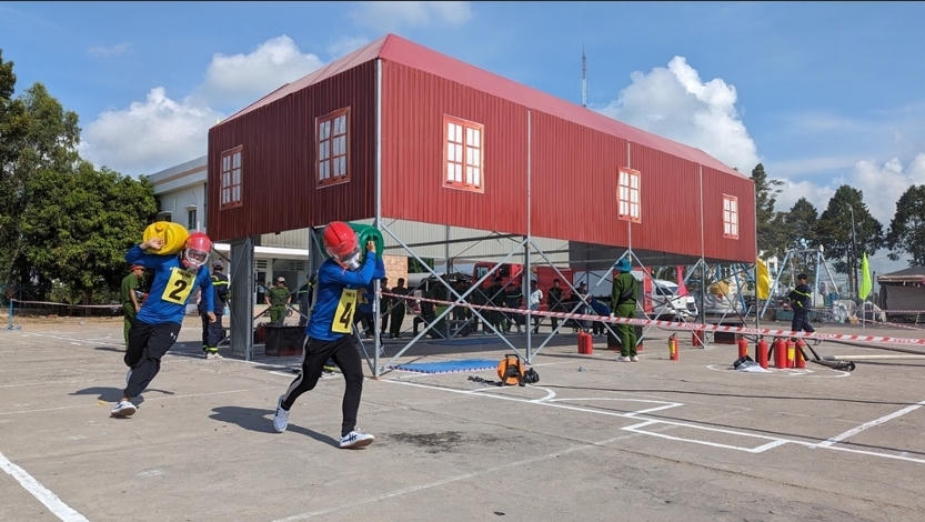 An Giang: Sôi nổi Hội thi “Tổ liên gia an toàn phòng cháy chữa cháy”