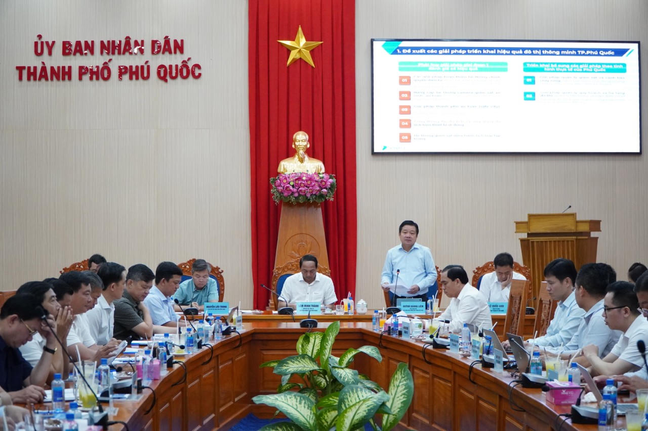 Tăng cường hoàn thiện đô thị thông minh TP Phú Quốc