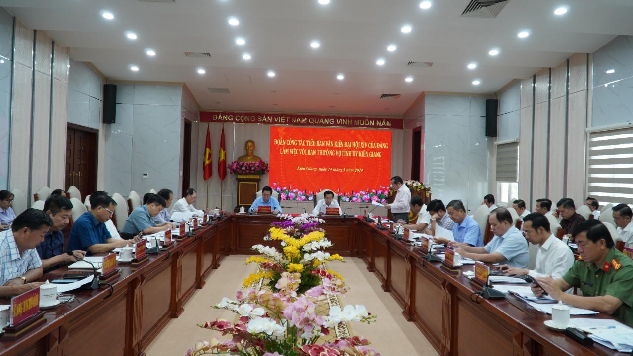 Trưởng Ban Tuyên giáo Trung ương ghi nhận nỗ lực của Kiên Giang