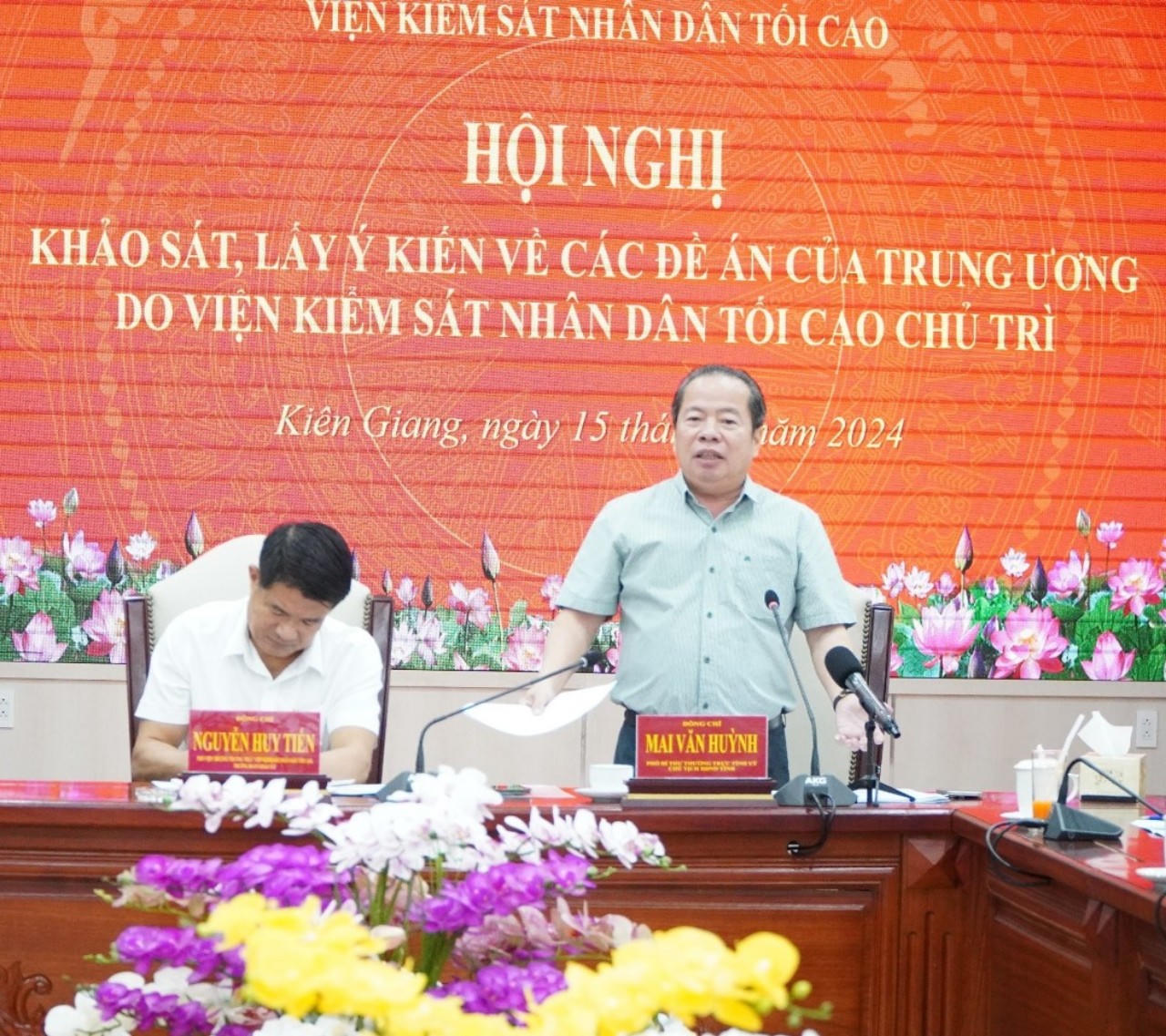 Viện kiểm sát nhân dân tối cao khảo sát lấy ý kiến các đề án Trung ương