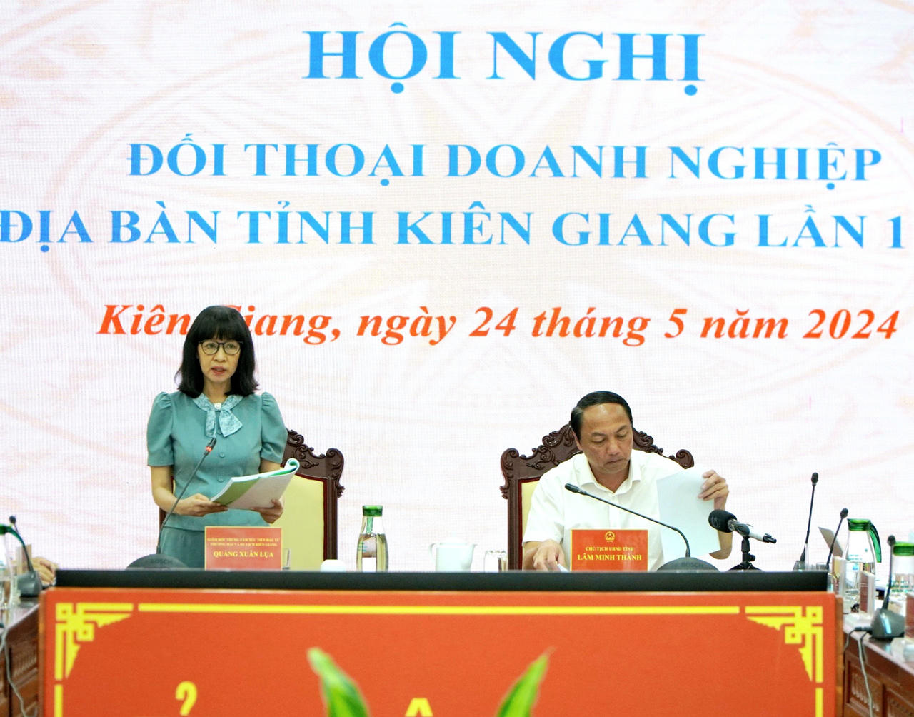 Kiên Giang: Đối thoại doanh nghiệp lần 1 năm 2024