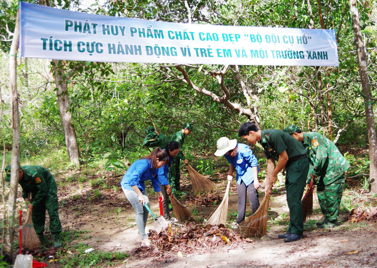 BĐBP An Giang ra quân chiến dịch “Thanh niên tình nguyện Hè” năm 2024