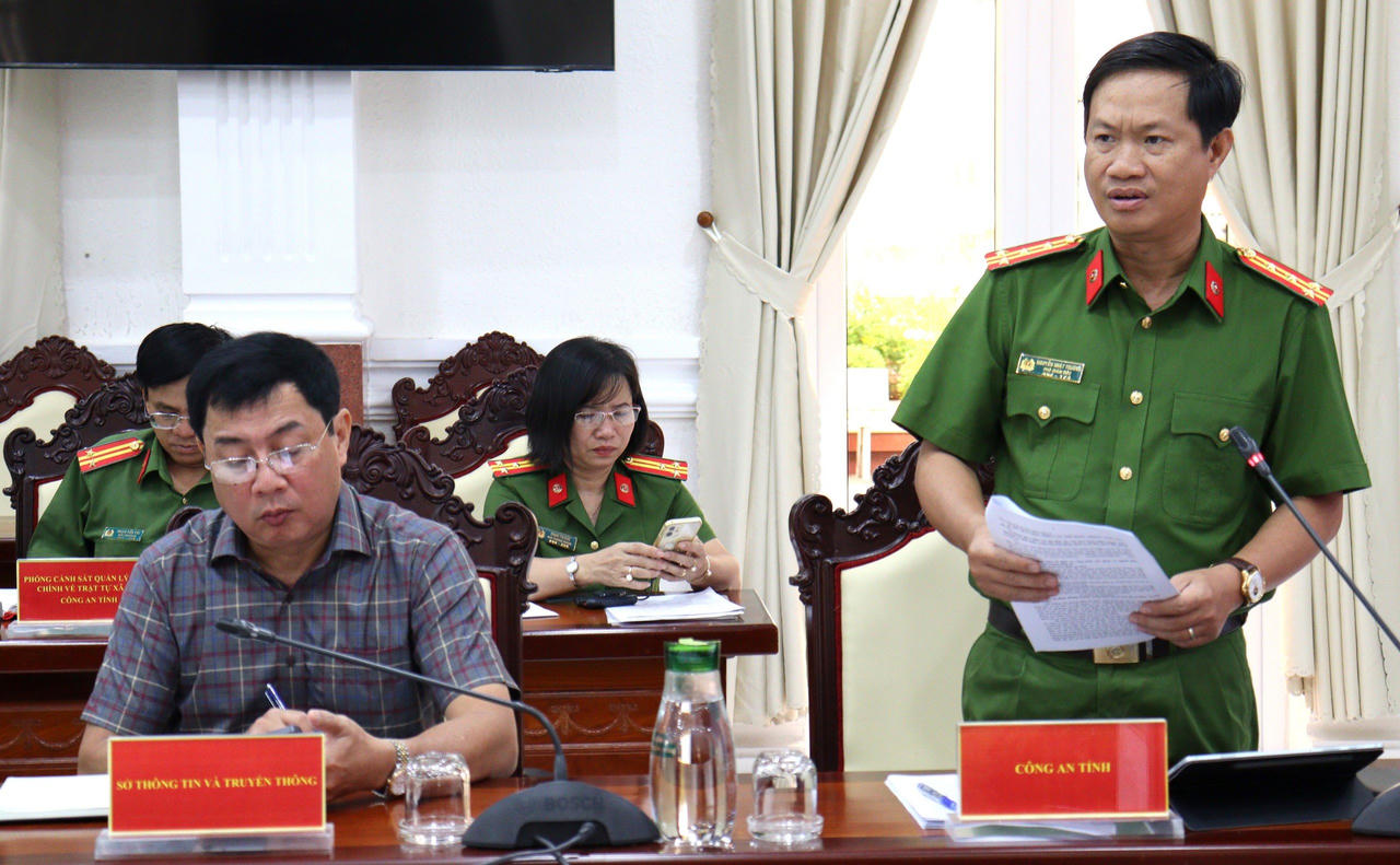 11 dịch vụ công thiết yếu được Công an Kiên Giang triển khai trên mạng