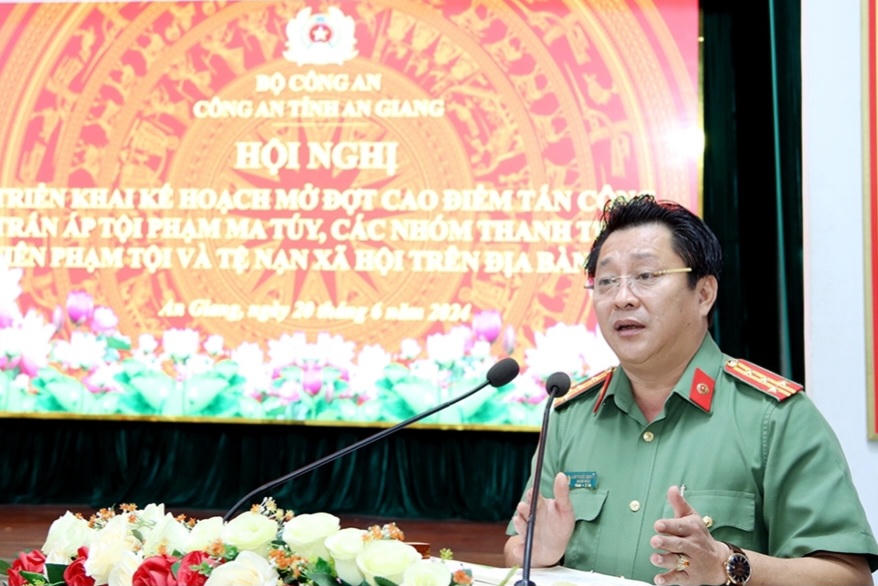 An Giang: Mở cao điểm tấn công, trấn áp tội phạm ma tuý
