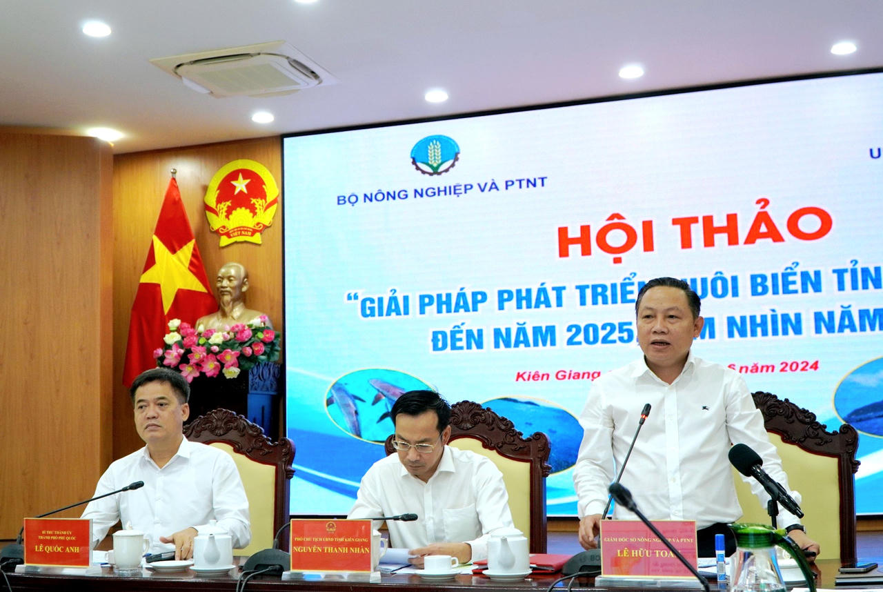 Tạo mọi điều kiện thuận lợi cho các dự án phát triển nuôi biển tại Kiên Giang