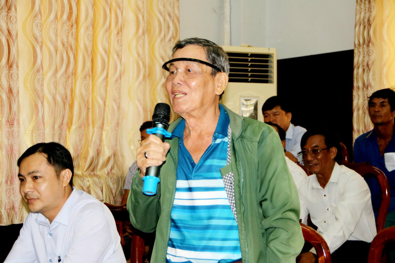 Phó Chủ tịch nước tiếp xúc cử tri thị xã Tịnh Biên, tỉnh An Giang