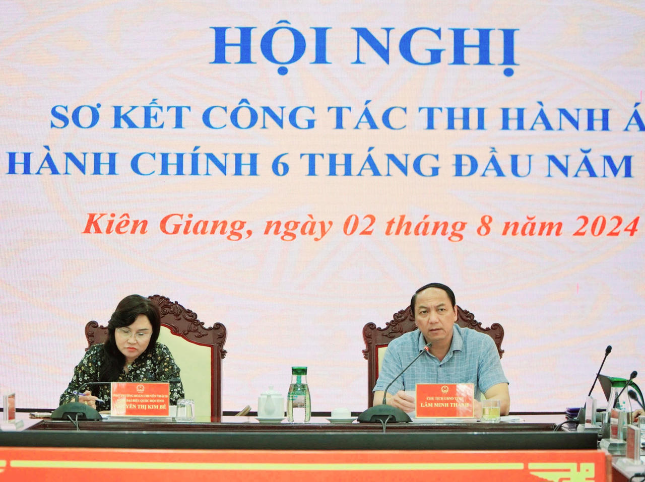 Chủ tịch tỉnh Kiên Giang chỉ đạo công tác thi hành án hành chính