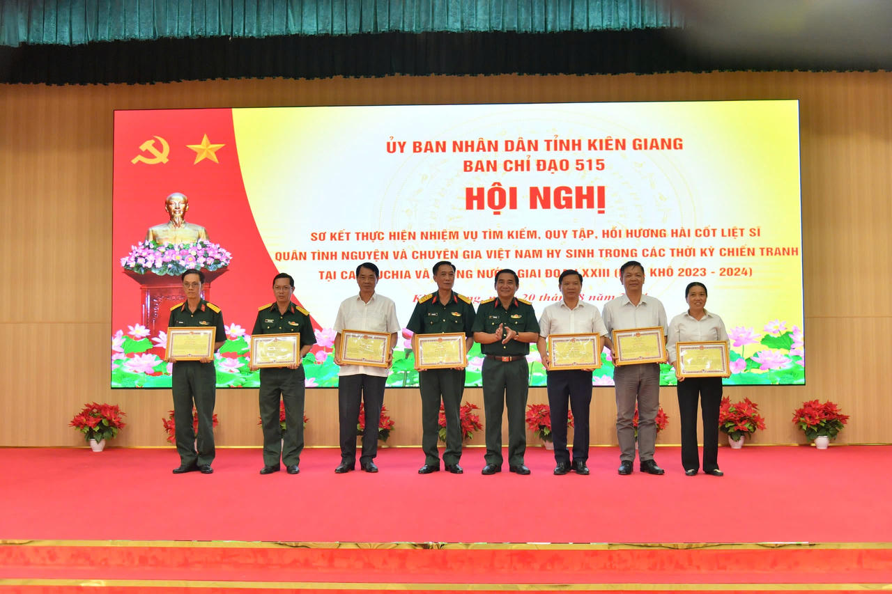 Kiên Giang quy tập 29 bộ hài cốt liệt sĩ trong mùa khô 2023 - 2024