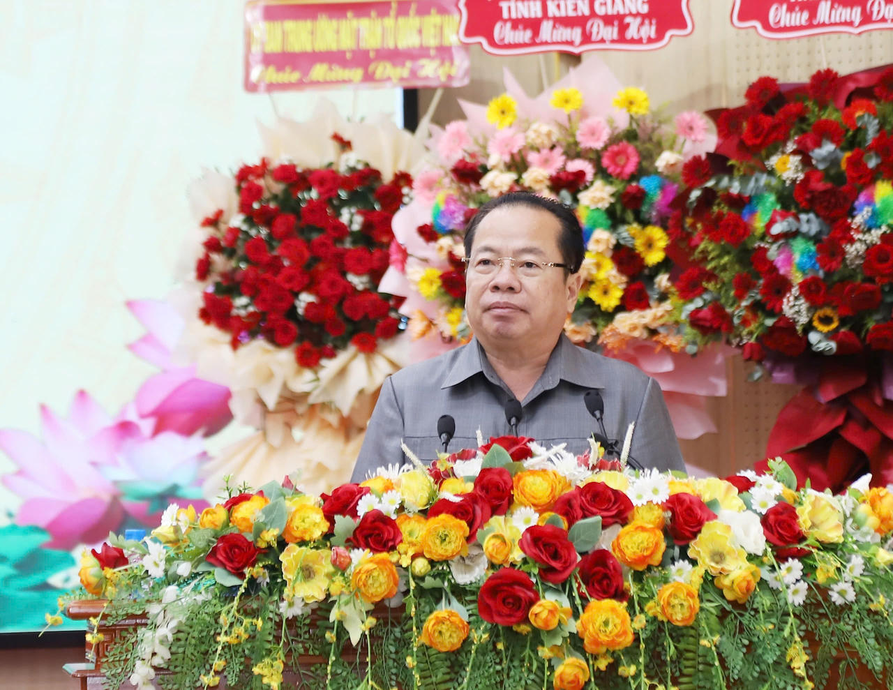 Ông Lê Thanh Việt tái đắc cử chức Chủ tịch Ủy ban MTTQ Việt Nam tỉnh Kiên Giang