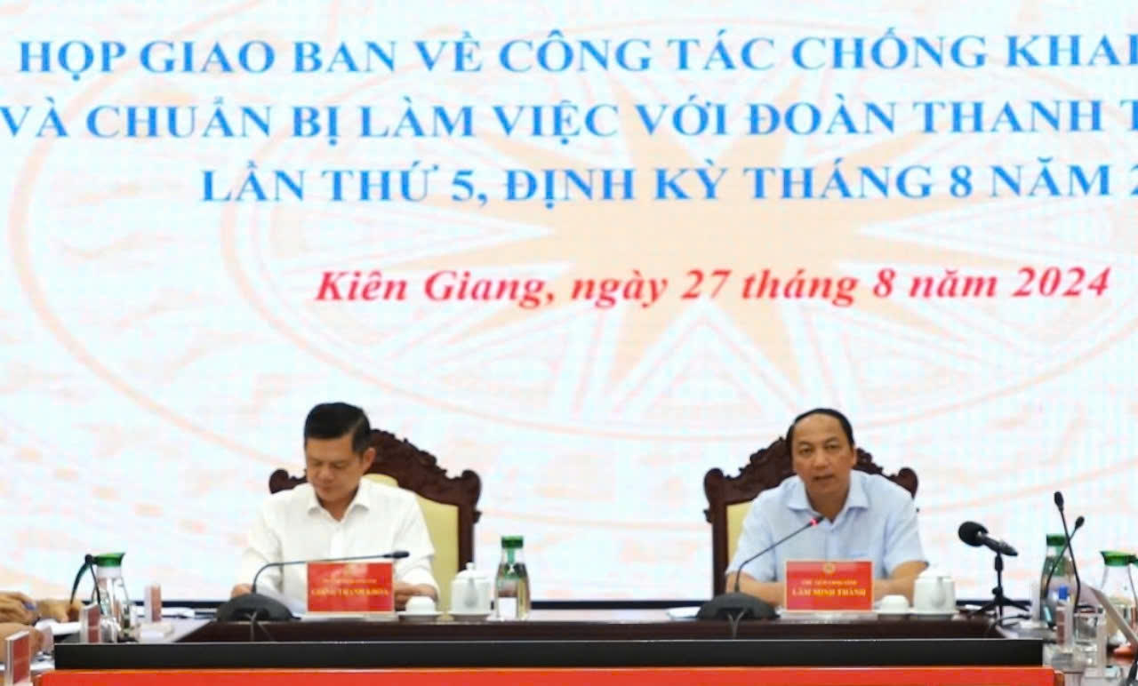 Đoàn Thanh tra của EC lần thứ 5 sẽ làm việc với tỉnh Kiên Giang vào tháng 10/2024
