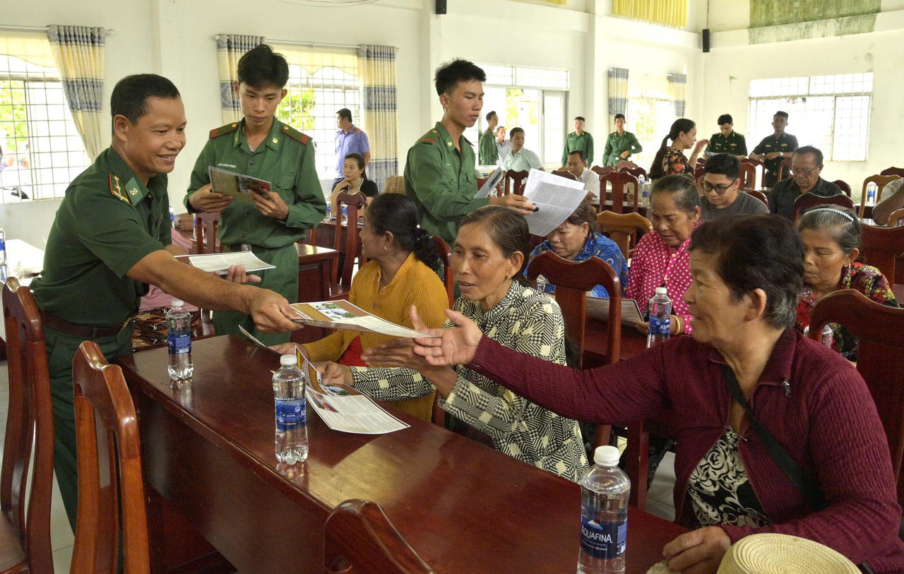 Bộ đội Biên phòng Kiên Giang tuyên truyền phòng, chống IUU