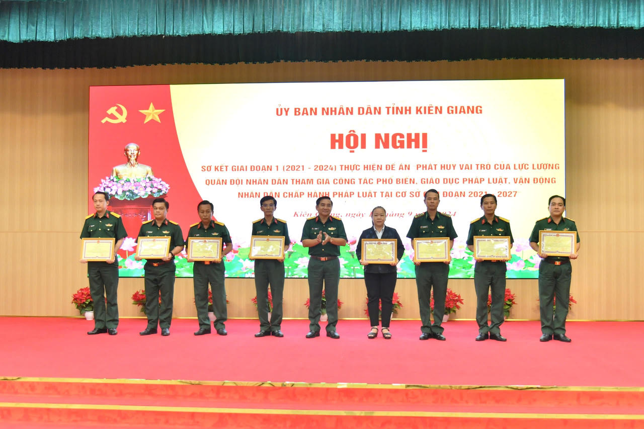 Kiên Giang: Phát huy vai trò của Quân đội, chủ động, đổi mới sáng tạo trong thực hiện Đề án 1371