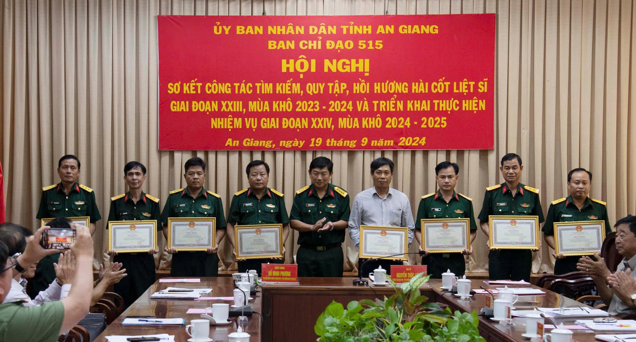 An Giang triển khai nhiệm vụ tìm kiếm hài cốt liệt sĩ giai đoạn XXIV