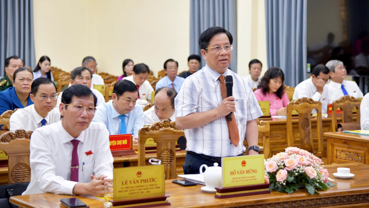 HĐND tỉnh An Giang thông qua 2 nghị quyết tại kỳ họp chuyên đề