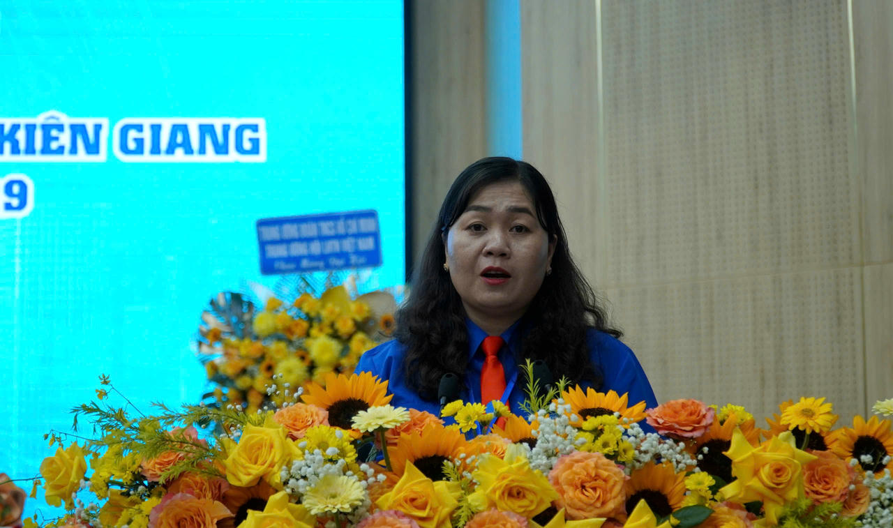 Đại hội đại biểu Hội Liên hiệp Thanh niên Việt Nam tỉnh Kiên Giang nhiệm kỳ 2024-2029