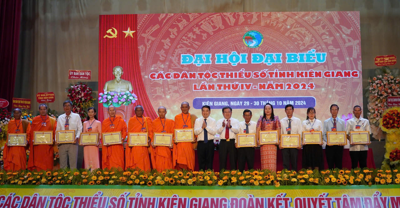 Đại hội đại biểu các dân tộc thiểu số tỉnh Kiên Giang lần thứ IV, năm 2024