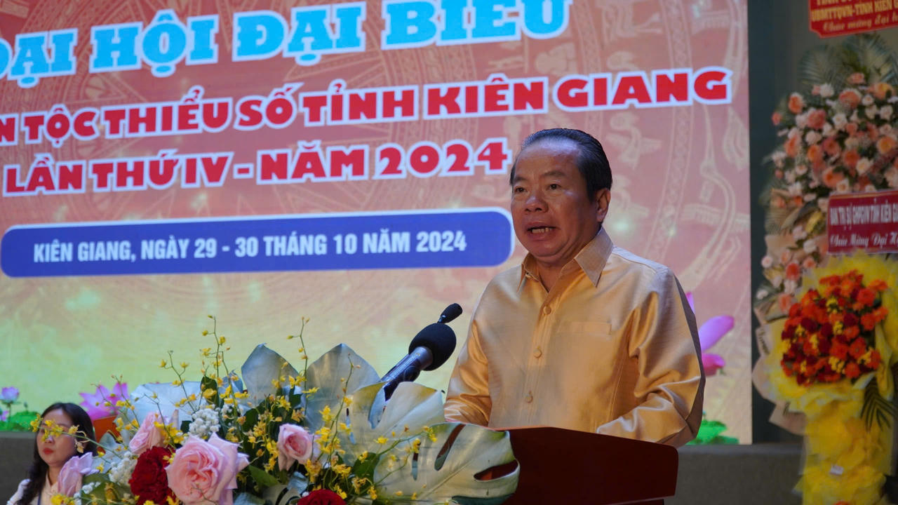 Đại hội đại biểu các dân tộc thiểu số tỉnh Kiên Giang lần thứ IV, năm 2024